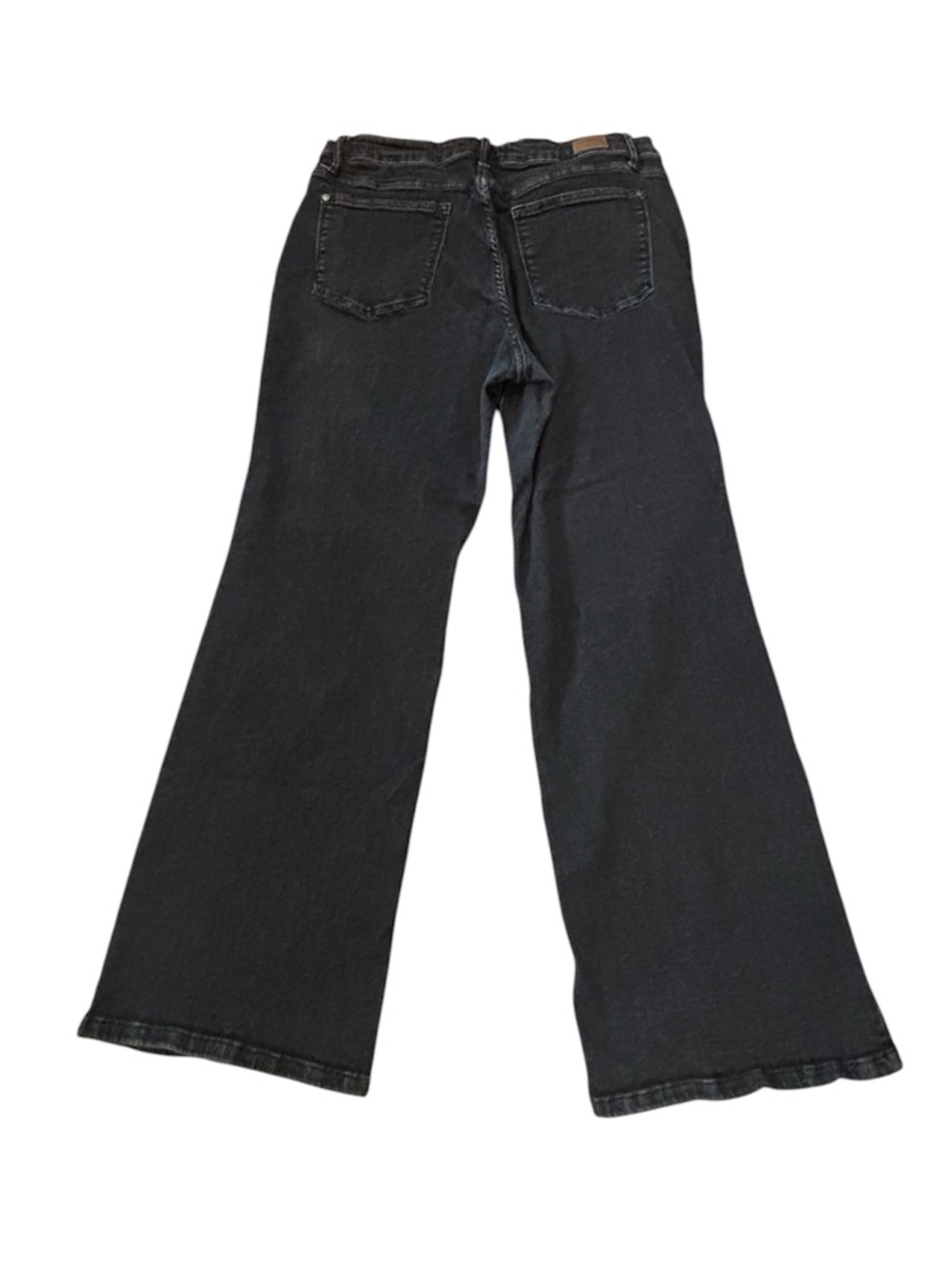Judy Blue Black High-Rise Wide-Leg Button-Fly Jeans Size 18W - Picture 2 of 5